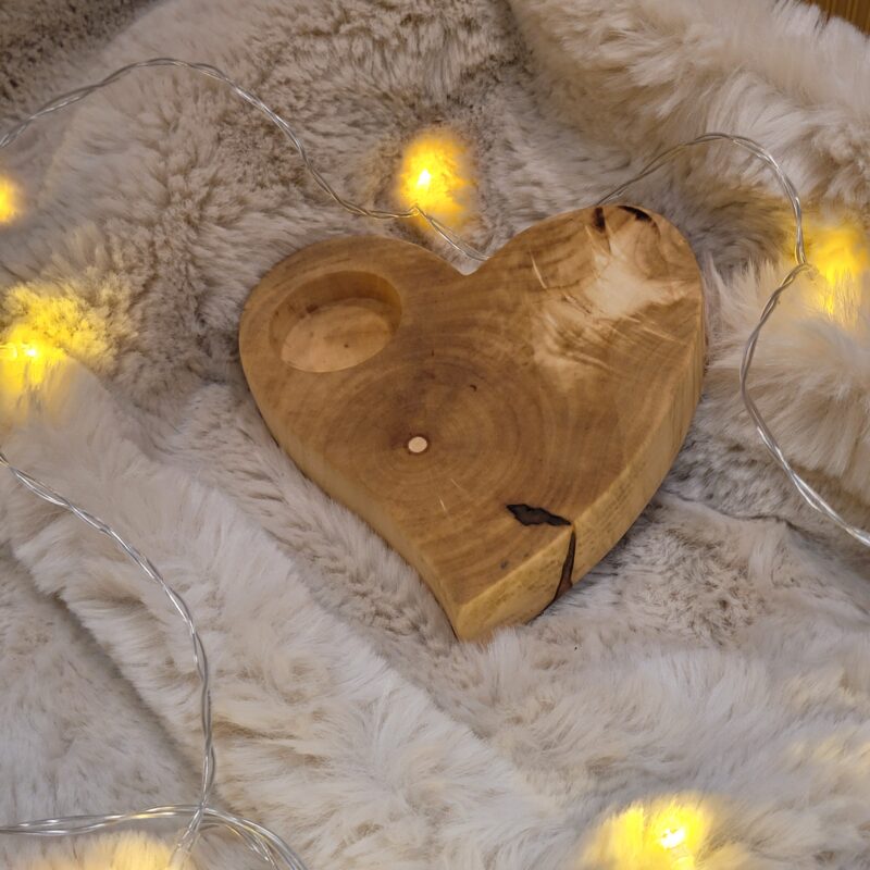 Świecznik Serce
