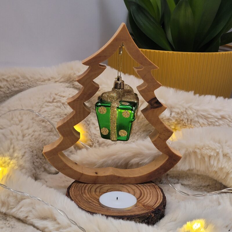 Świecznik Choinka z Bąbką