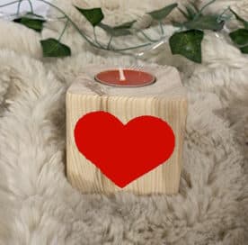 Świecznik z Serduszkiem